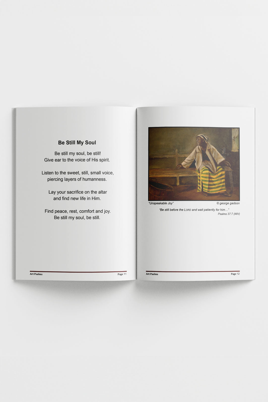 Art Psalms: Inspirations of Faith, Hope and Love Expressed Through Art and Poetry